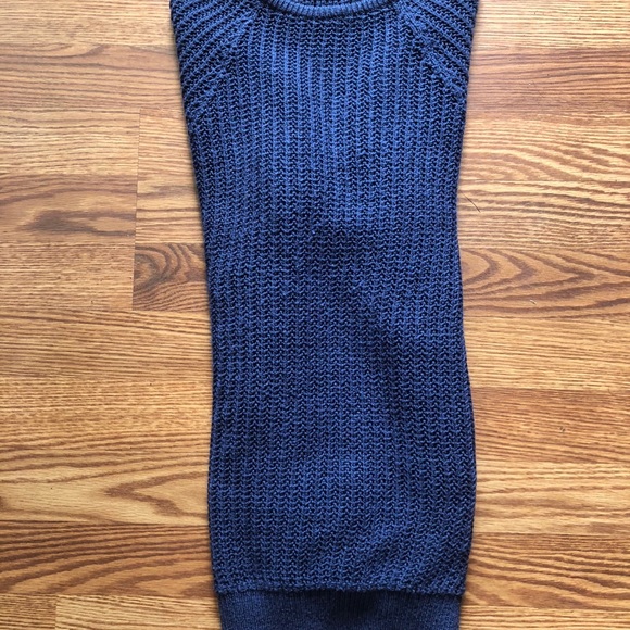Indigo Chain Mail Sweater - Picture 4 of 6